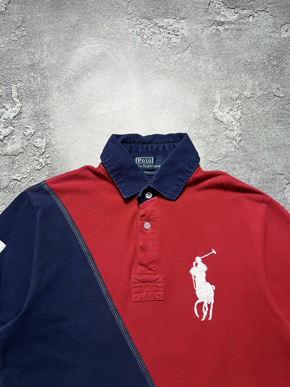 Polo Ralph Lauren Vintage Ralph Lauren Striped Chief Keef Big Pony Logo T-Shir Size US M / EU 48-50 / 2 - 4 Thumbnail