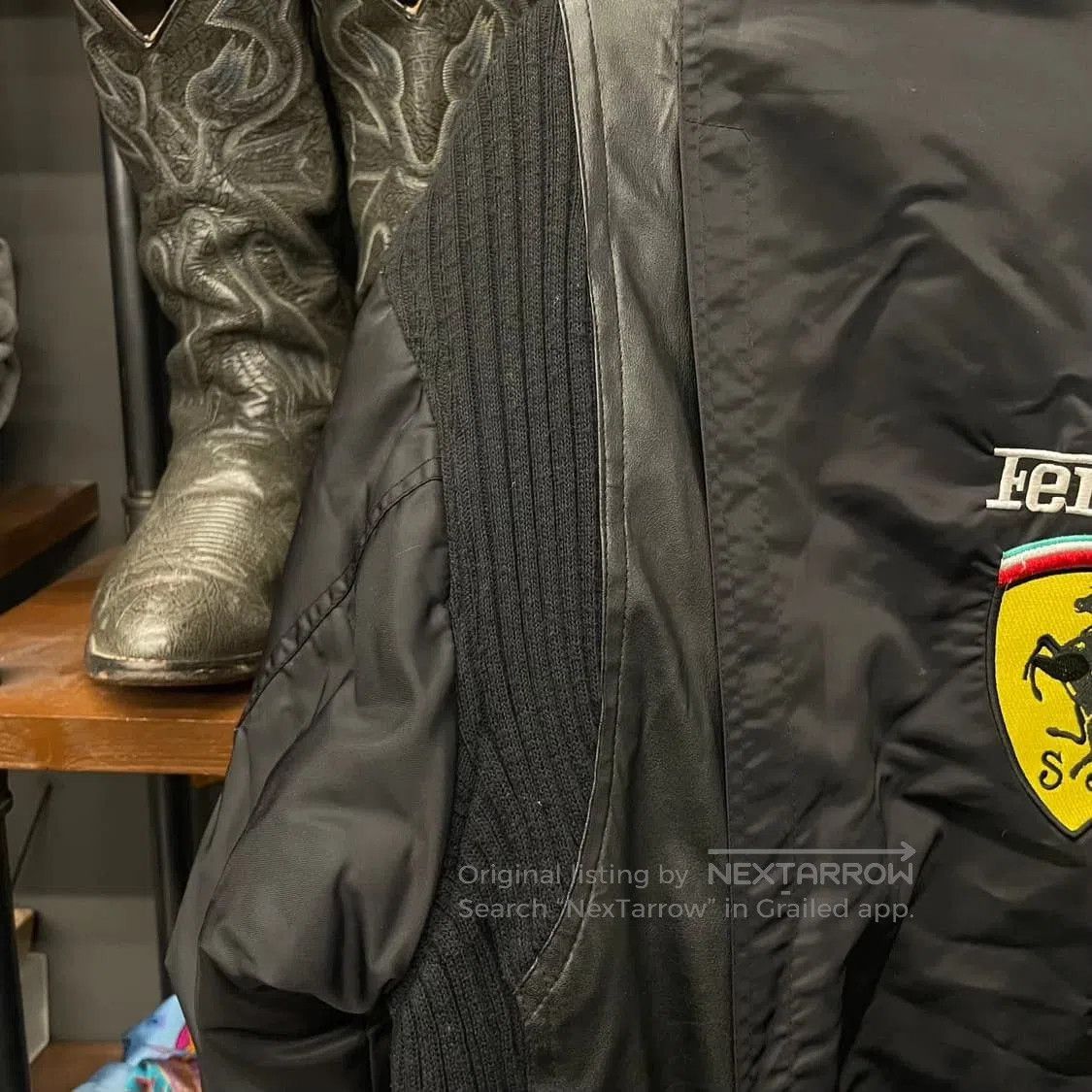 Ferrari Ferrari Vintage F1 Puffer Jacket. Size US M / EU 48-50 / 2 - 7 Thumbnail