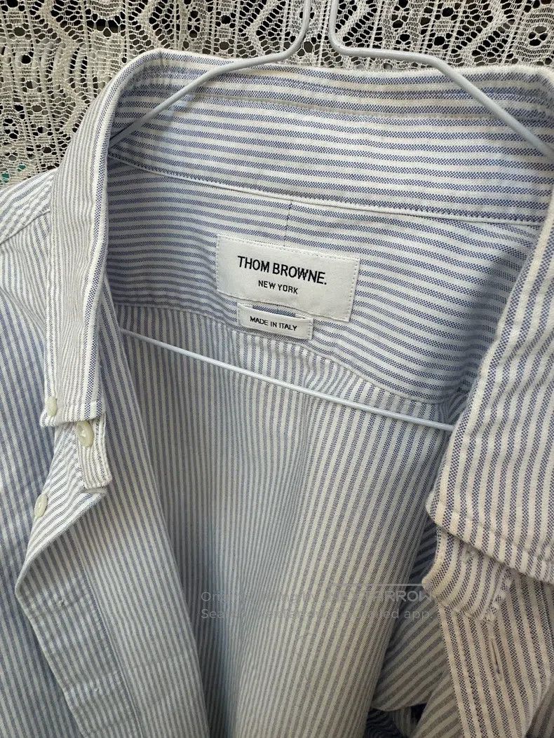 Thom Browne Thom Browne Shirt Size US L / EU 52-54 / 3 - 3 Thumbnail