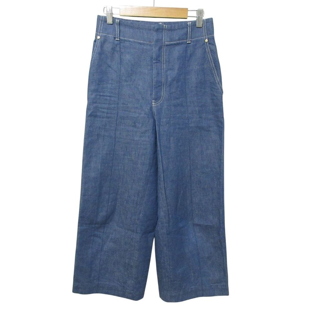 Other Other ebure Reactive Denim Wide Pants Textile Jeans DUTY FREE for USA Size ONE SIZE - 1 Thumbnail