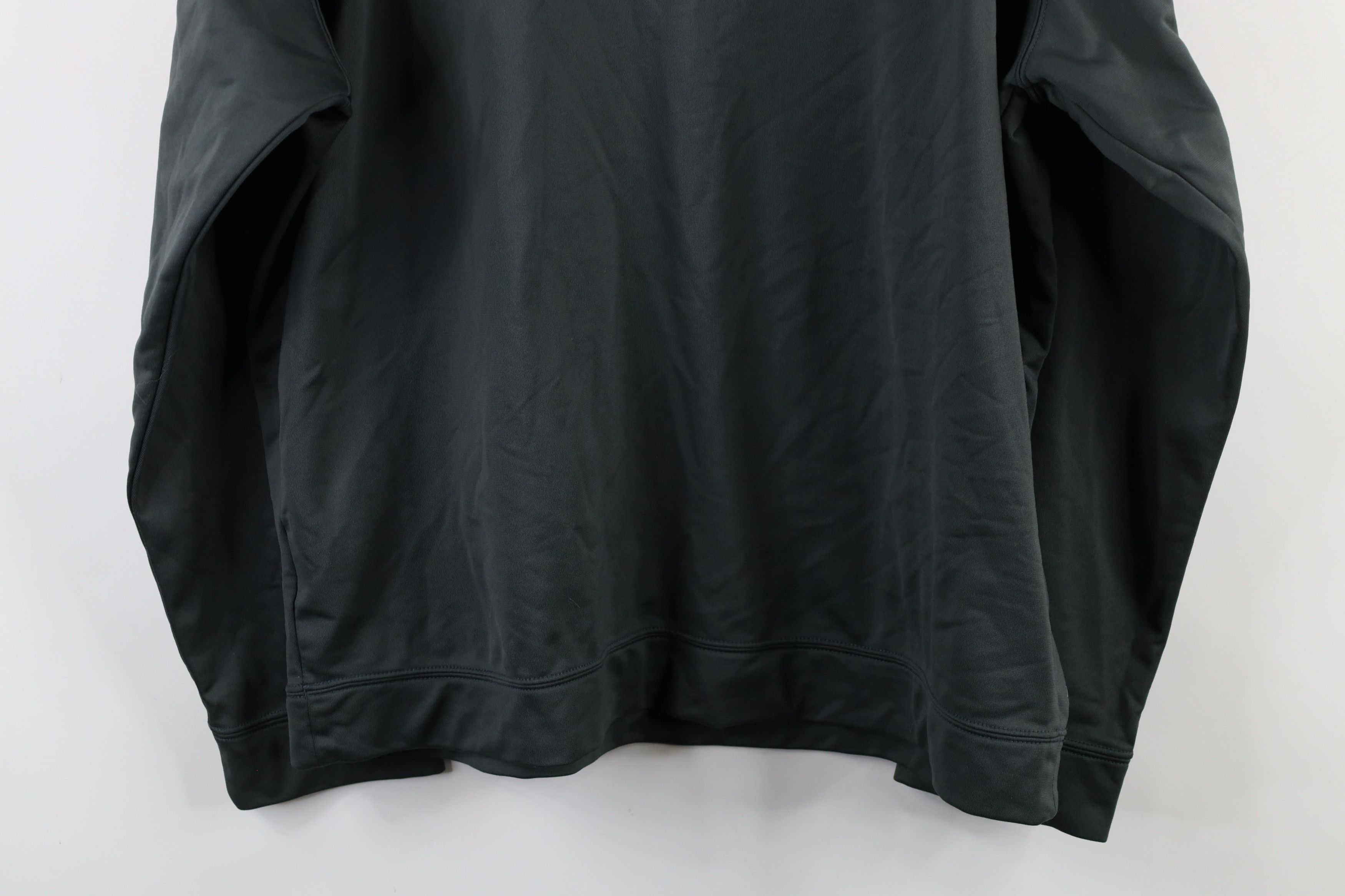 Nike × Vintage Nike University of Oregon Baseball Half Zip Sweater Gray Size US XL / EU 56 / 4 - 13 Thumbnail