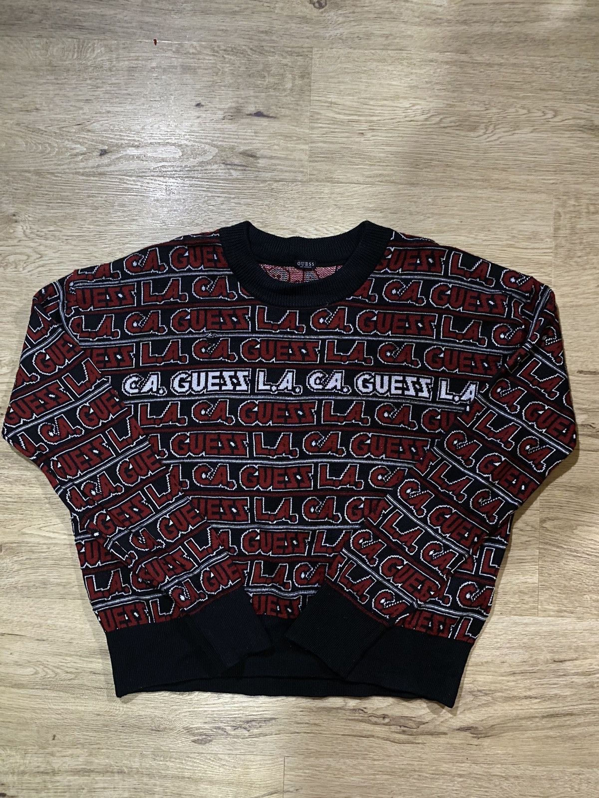 Guess Guess Jeans (black and red) Size XL / US 12-14 / IT 48-50 - 1 Thumbnail