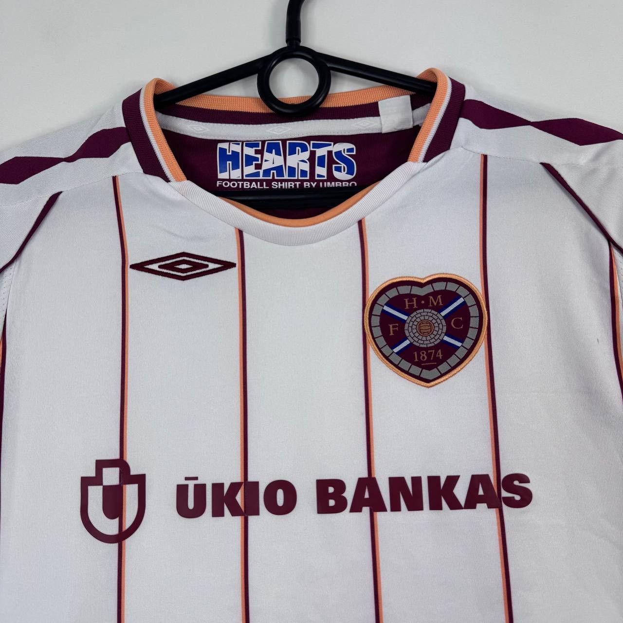 Umbro Heart Of Midlothian FC Away Shirt Umbro Jersey White Size XS Size US XS / EU 42 / 0 - 2 Thumbnail