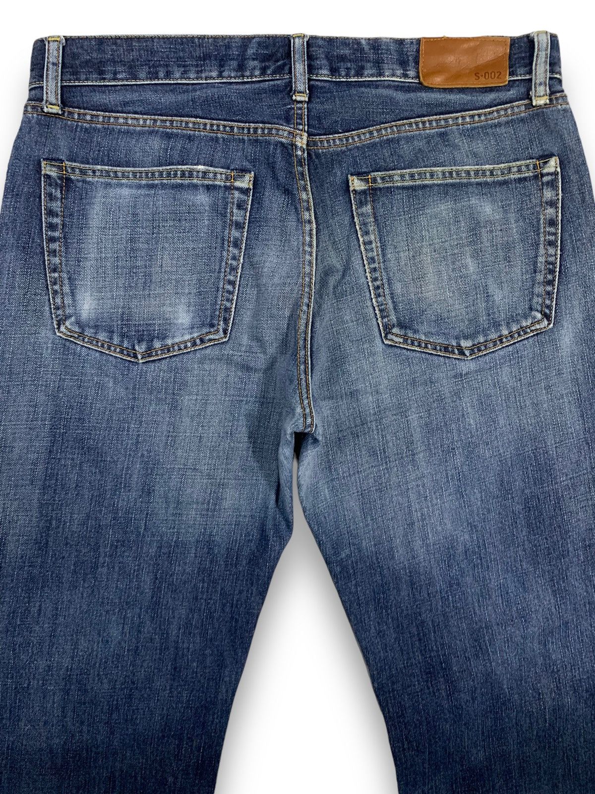 Undercover × Uniqlo Vintage Uniqlo S002 Faded Loose Straight Distressed Jeans Size US 34 / EU 50 - 13 Thumbnail