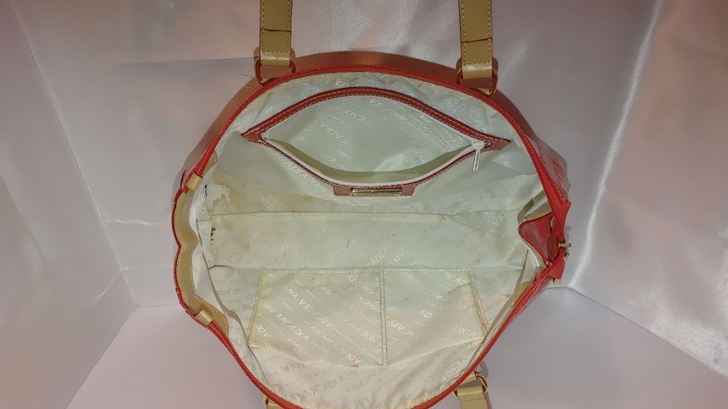 Other Arcadia Patent Leather Embossed Shoulder Bag Size ONE SIZE - 9 Thumbnail