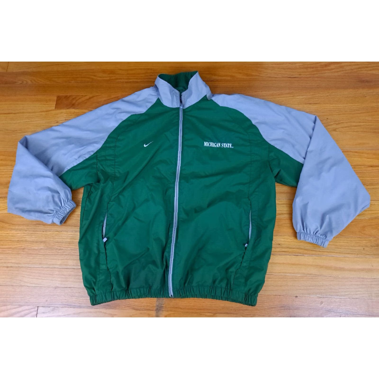 Nike Nike Michigan State Spartans Full Zip Track Jacket L Men Multicolor Regular Size US L / EU 52-54 / 3 - 8 Thumbnail