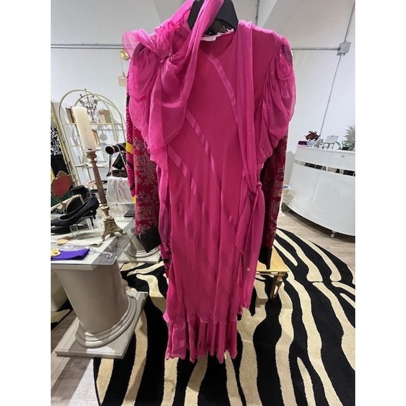 Judy Blue Judy Hornby Couture Vintage Silk Dress Size 6 Size M / US 6-8 / IT 42-44 - 1 Thumbnail