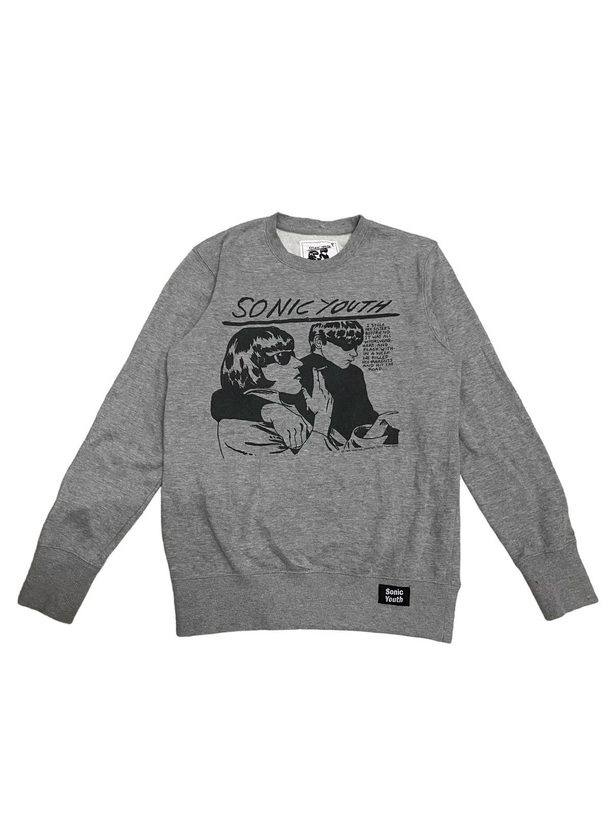 Sonic Youth Band By Azul Moussy Sweatshirt