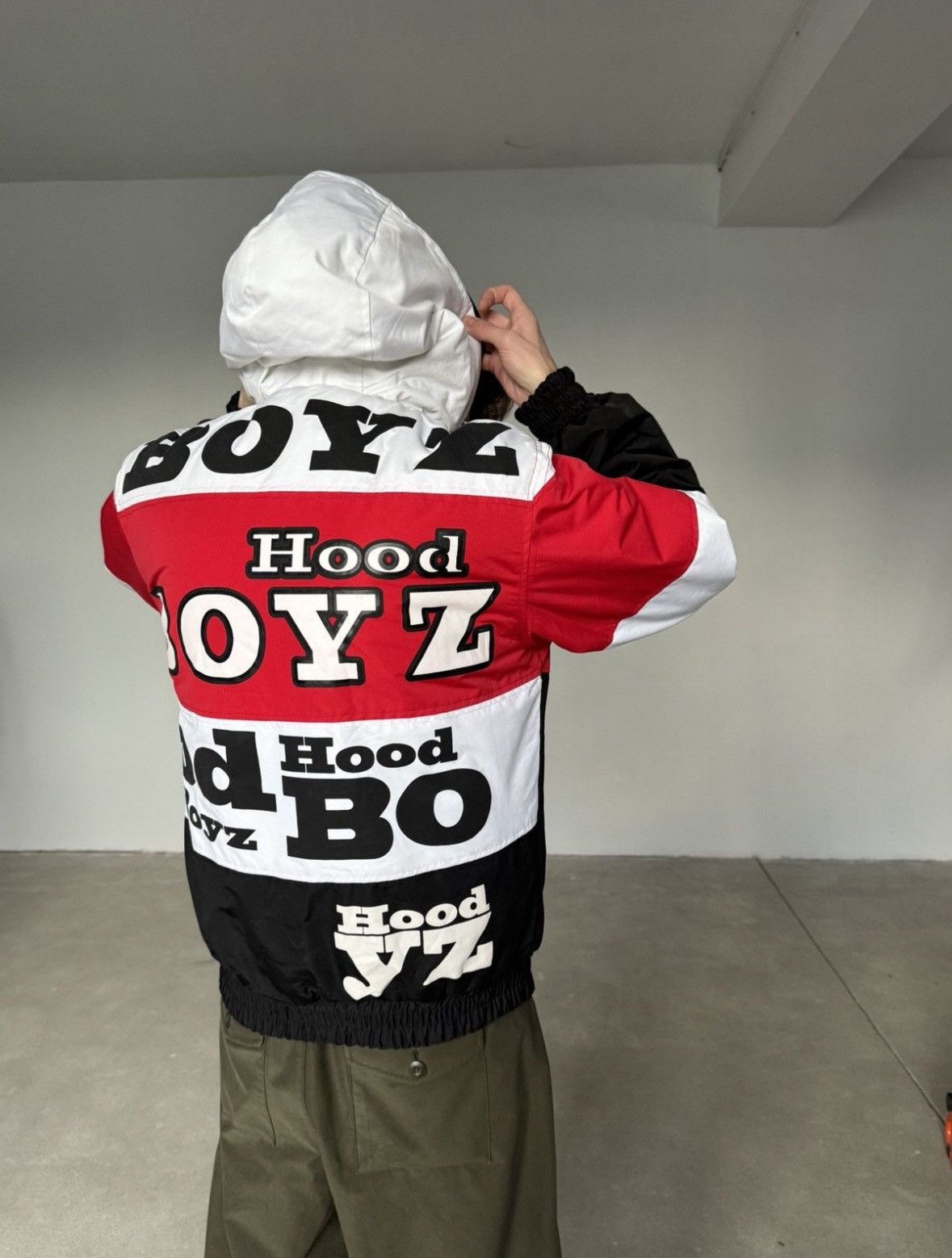Hysteric Glamour Hoodboyz Vintage Y2K Hip Hop bomber Jacket Size US M / EU 48-50 / 2 - 10 Thumbnail
