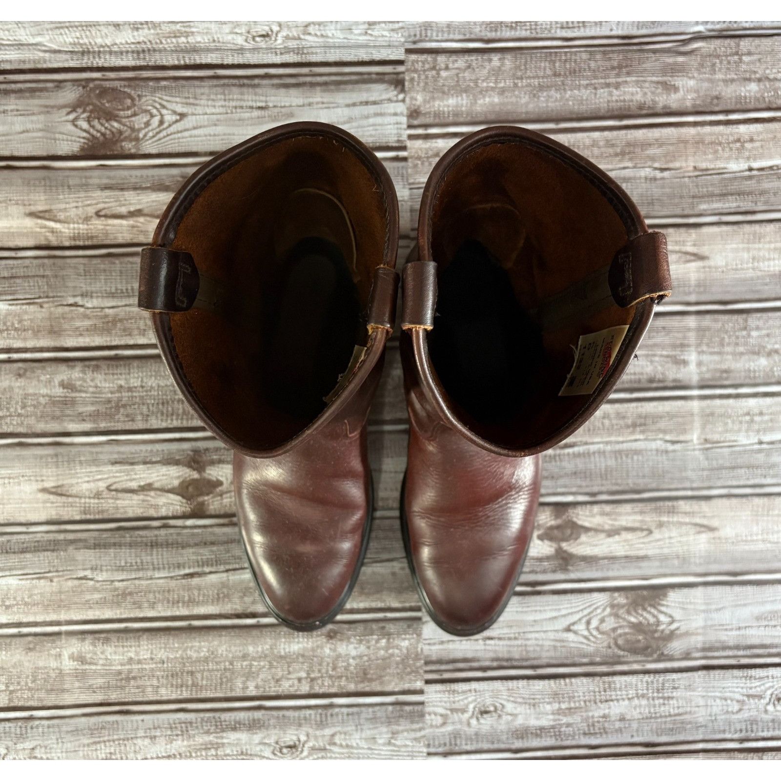Red Wing Red Wing Pecos 1132 Supersole Leather Motorcycle Boots Sz 8. Size US 8.5 / EU 41-42 - 2 Thumbnail