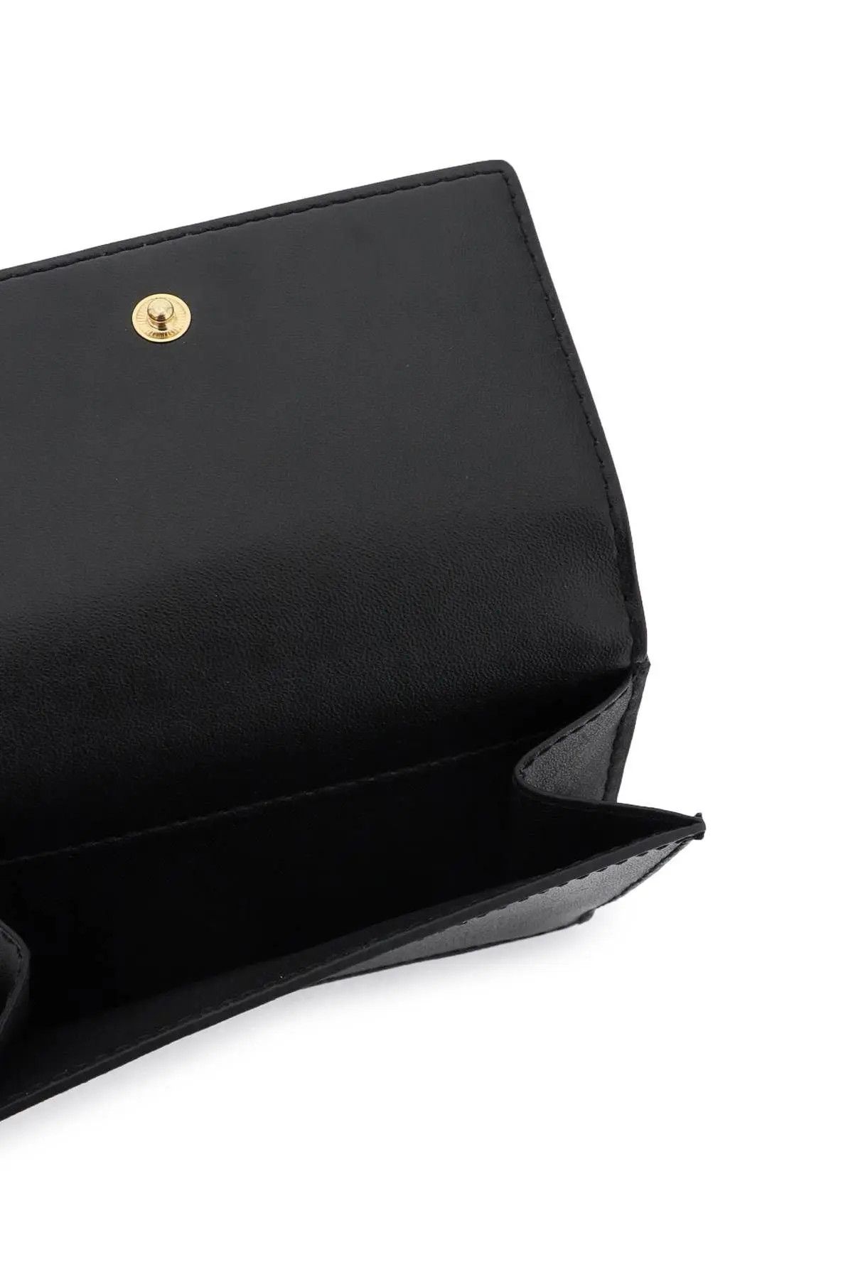 o1s22i1n1223 Trifold Wallet in Black