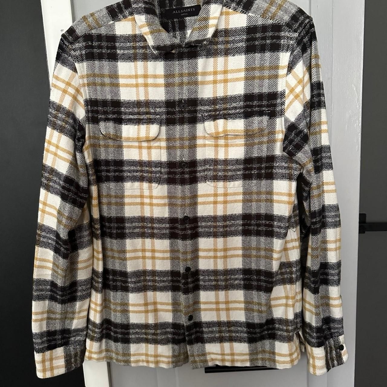 Allsaints Allsaints Lenado Ls Flannel Black Size US S / EU 44-46 / 1 - 1 Thumbnail
