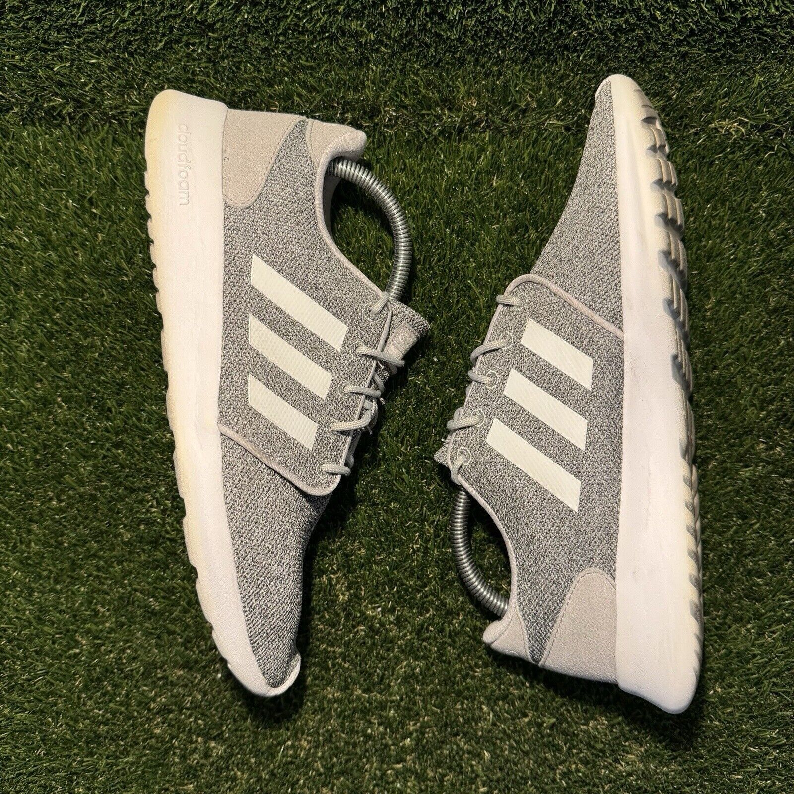 Adidas Size 9 - adidas Cloudfoam QT Racer Light Onix W Size US 9 / IT 39 - 3 Thumbnail