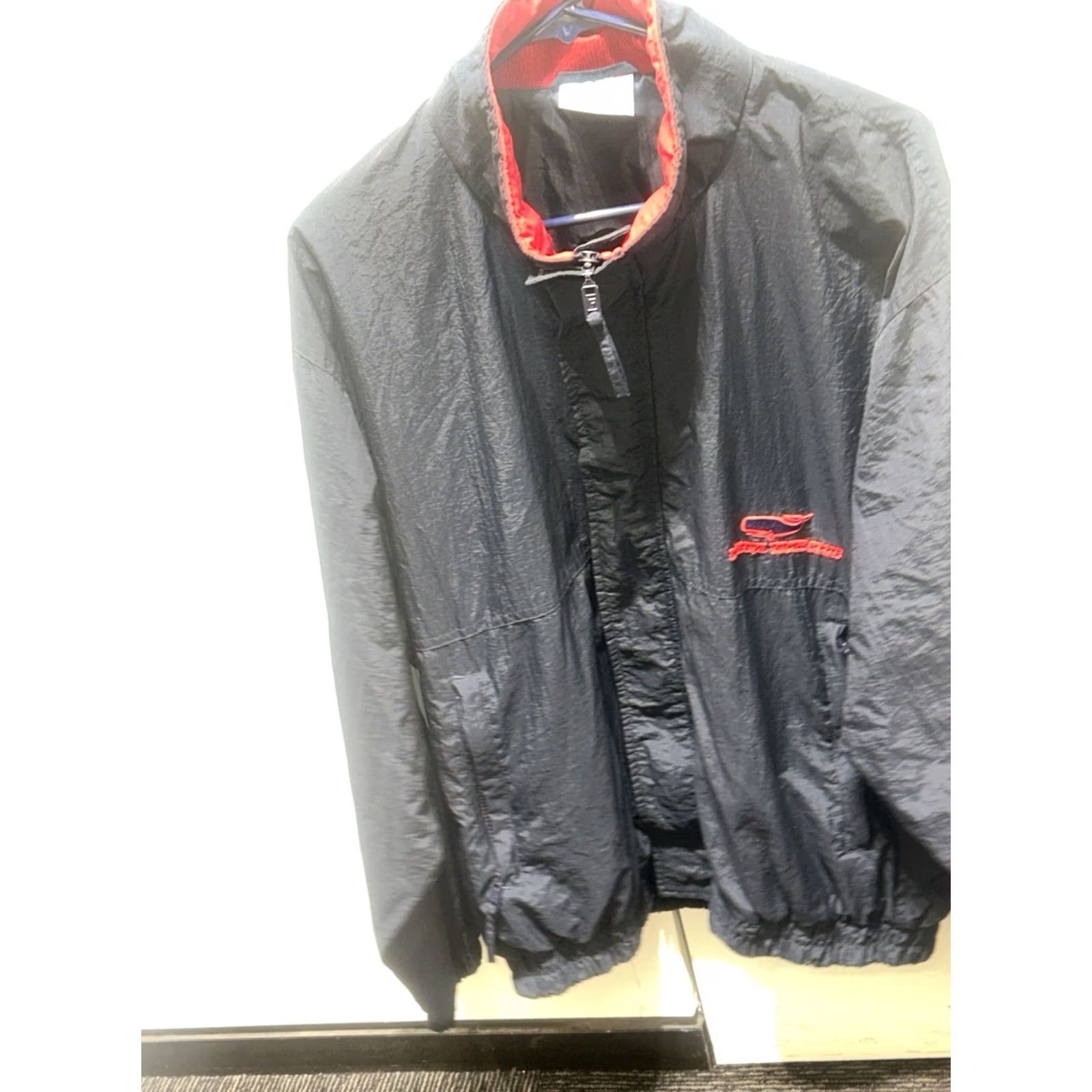 Vintage VTG Navy Blue Lahaina Yacht Club Jacket L Red Trim Zip Bomber Navy Men Size L Size US L / EU 52-54 / 3 - 6 Thumbnail
