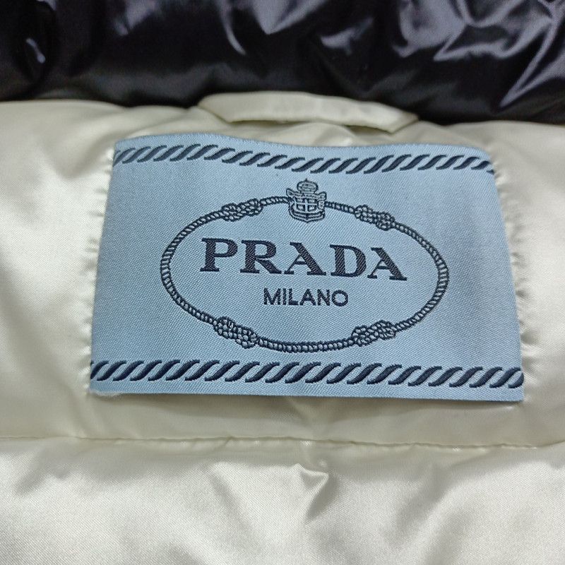 Prada Black Casual Zip Vest