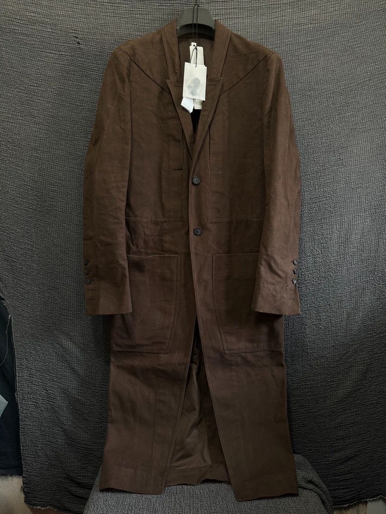 Rick Owens Rick Owens 23 FW Main Line FogPocket Lido Show Brown Parka Size US M / EU 48-50 / 2 - 1 Thumbnail