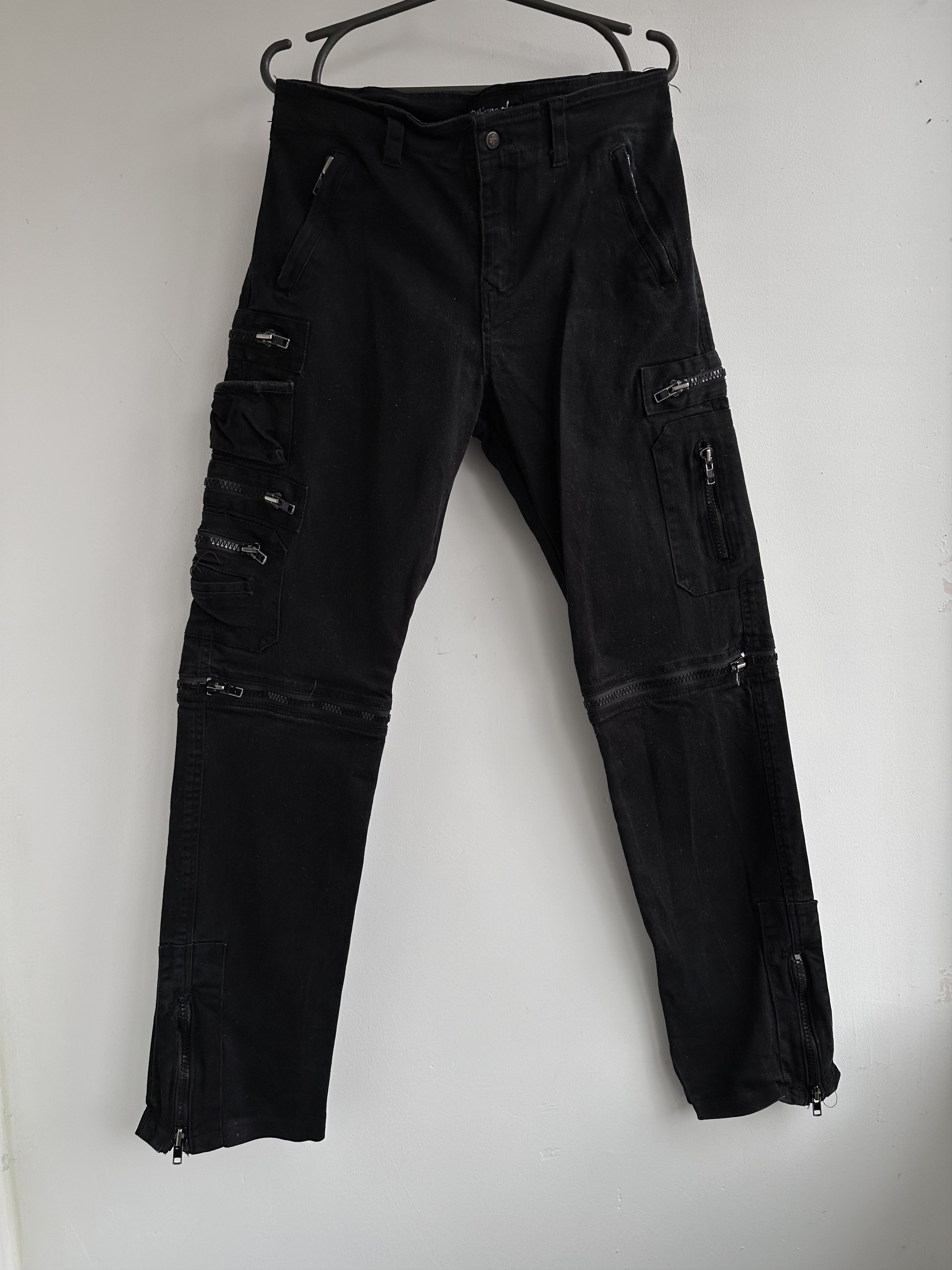 Image of Gothicana Avant Garde Pants in Black, Men's (Size 33)