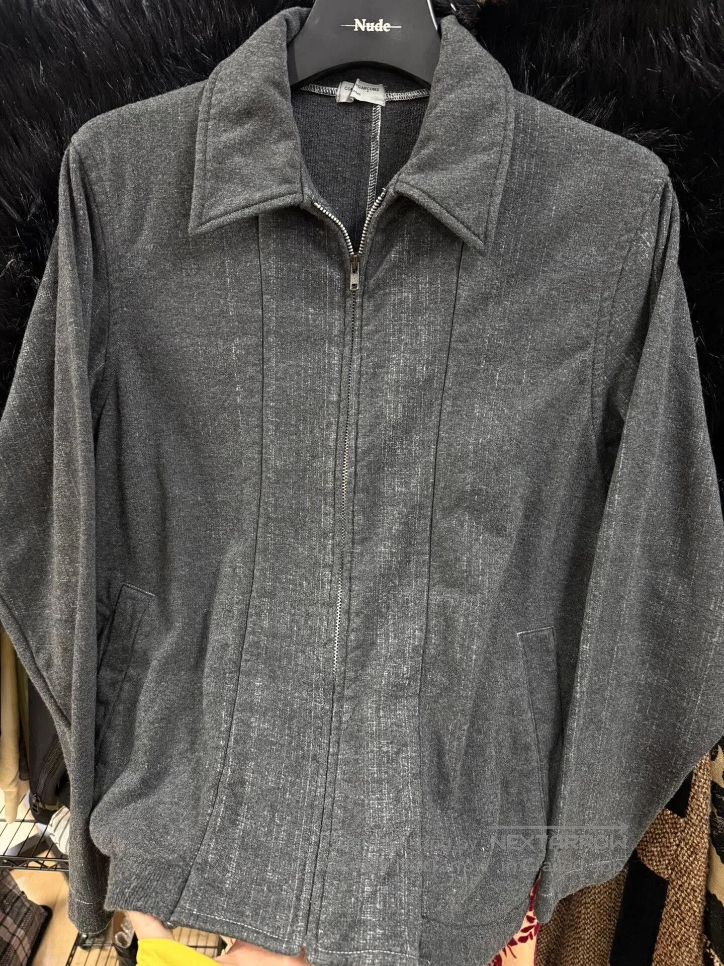 Comme des Garcons Homme Plus comme des garcons wool zip jacket. Size US L / EU 52-54 / 3 - 6 Thumbnail