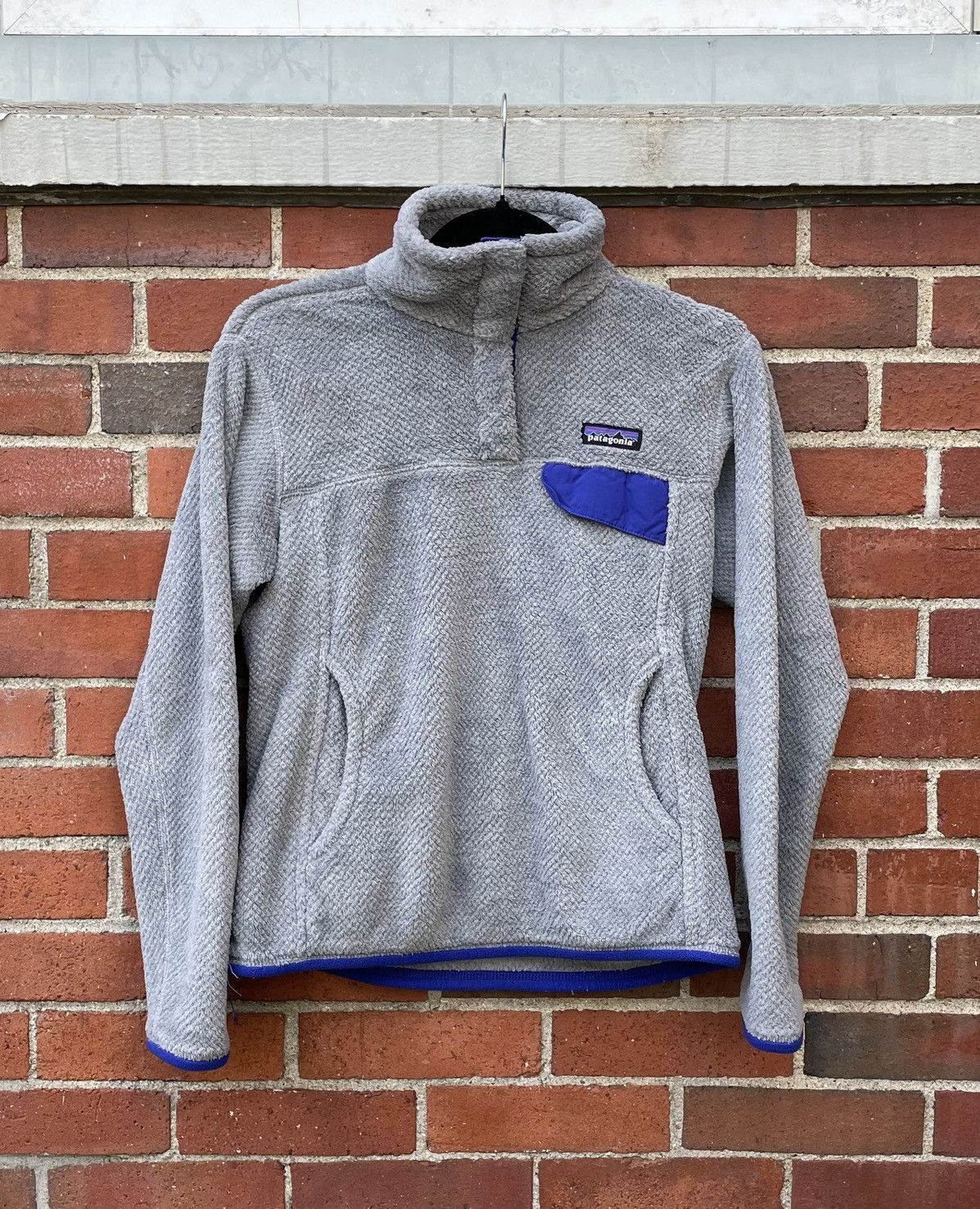 Patagonia 2016 Patagonia Gray Fleece Re-Tool Snap-T Pullover Size S / US 4 / IT 40 - 1 Thumbnail
