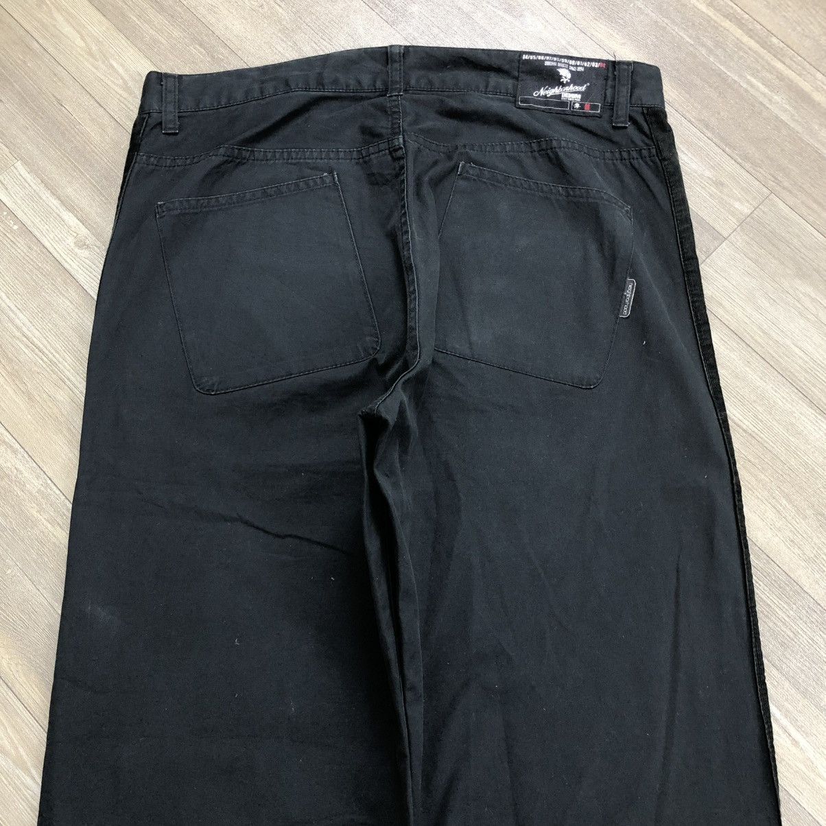 Japanese Brand × Neighborhood 🇯🇵 2000s Neighborhood Side Stripe Corduroy Wide Pants Faded Size US 30 / EU 46 - 17 Thumbnail