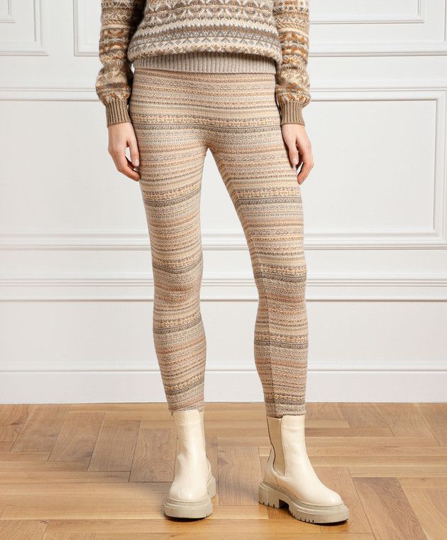 Loro Piana o1srvl11e1224 Broome Leggings in Multicolor Size 26" / US 2 / IT 38 - 3 Thumbnail