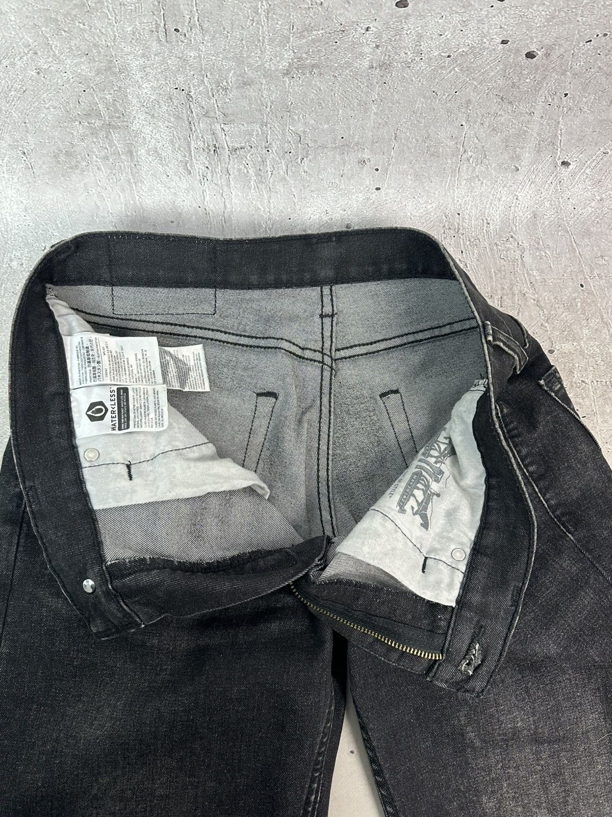 Levi's Levi’s 511 Grey Washed Cotton Straight Men’s Jeans Size US 32 / EU 48 - 8 Thumbnail