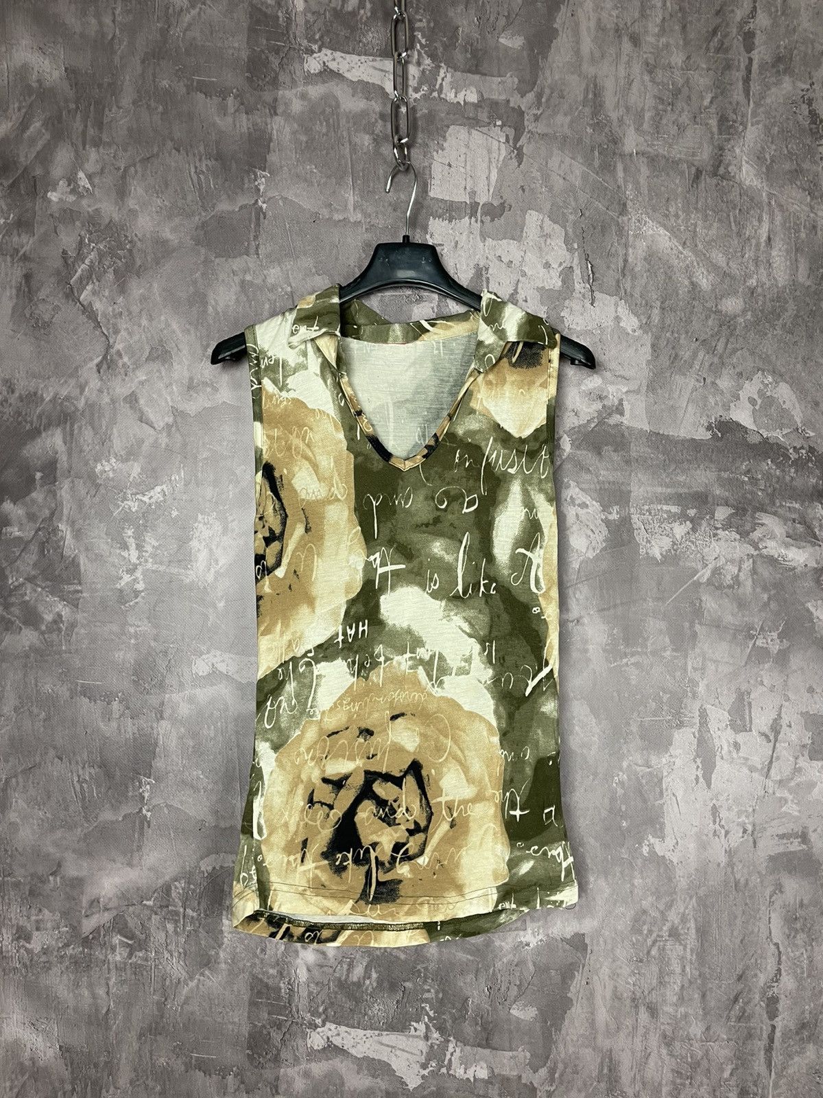 Japanese Brand × Vintage Vintage Mesh Top Engraving like jean paul gailtier Size M / US 6-8 / IT 42-44 - 1 Thumbnail