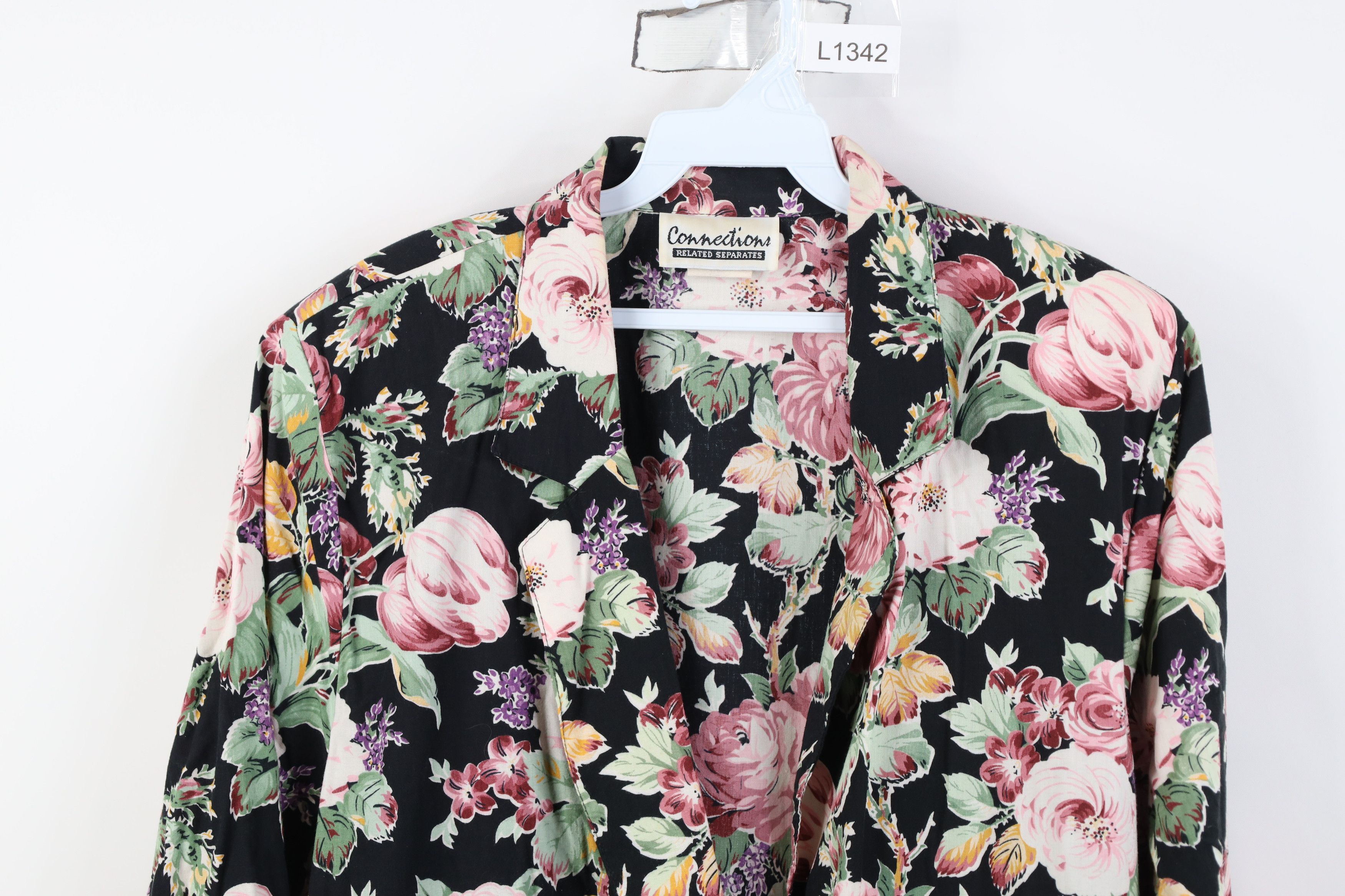 Vintage Vintage 90s Streetwear All Over Print Blazer Jacket USA Size XXL / US 16-18 / IT 52-54 - 2 Thumbnail