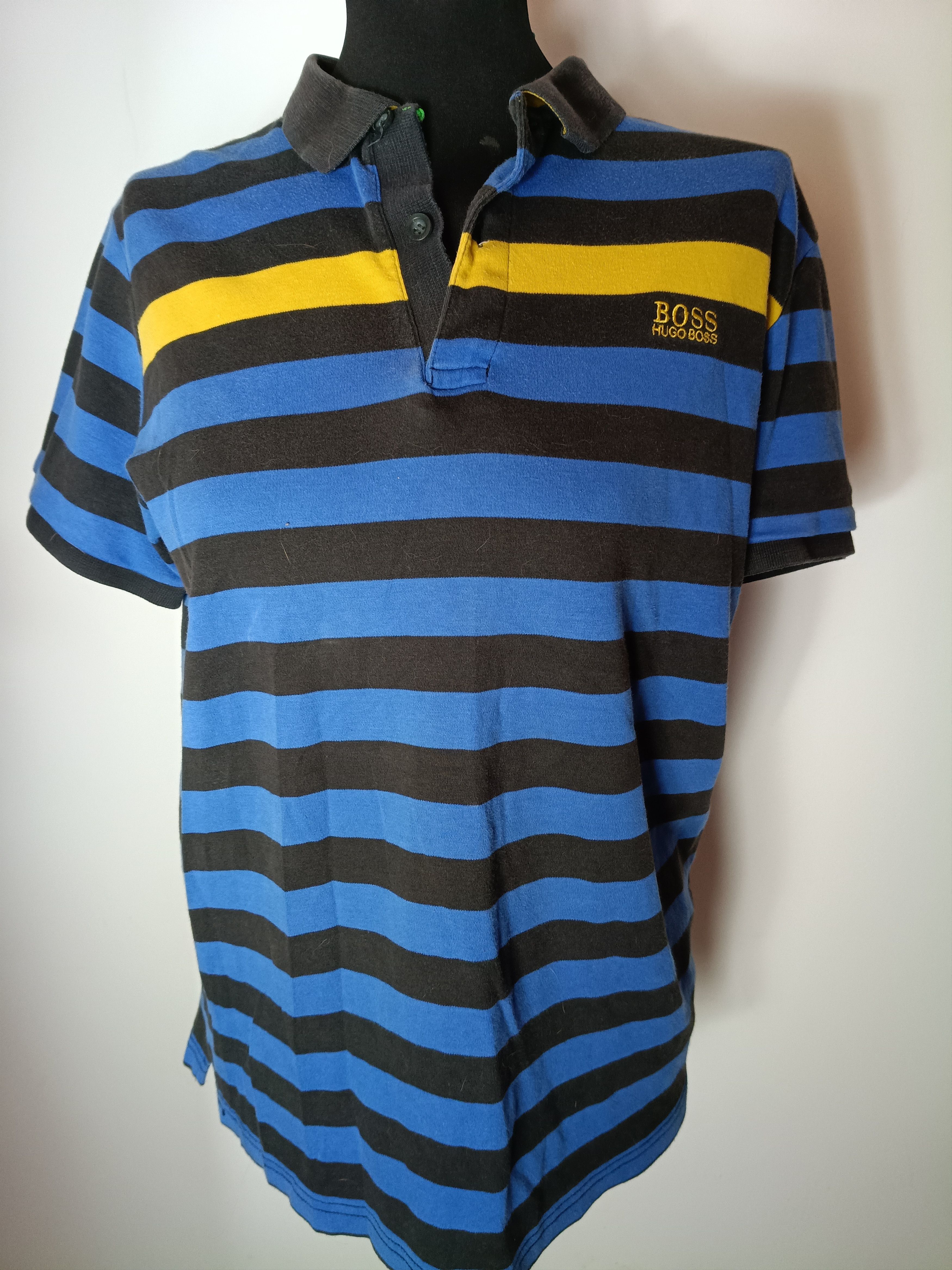 Hugo Boss Hugo Boss vintage polo t-shirt Size US L / EU 52-54 / 3 - 1 Thumbnail