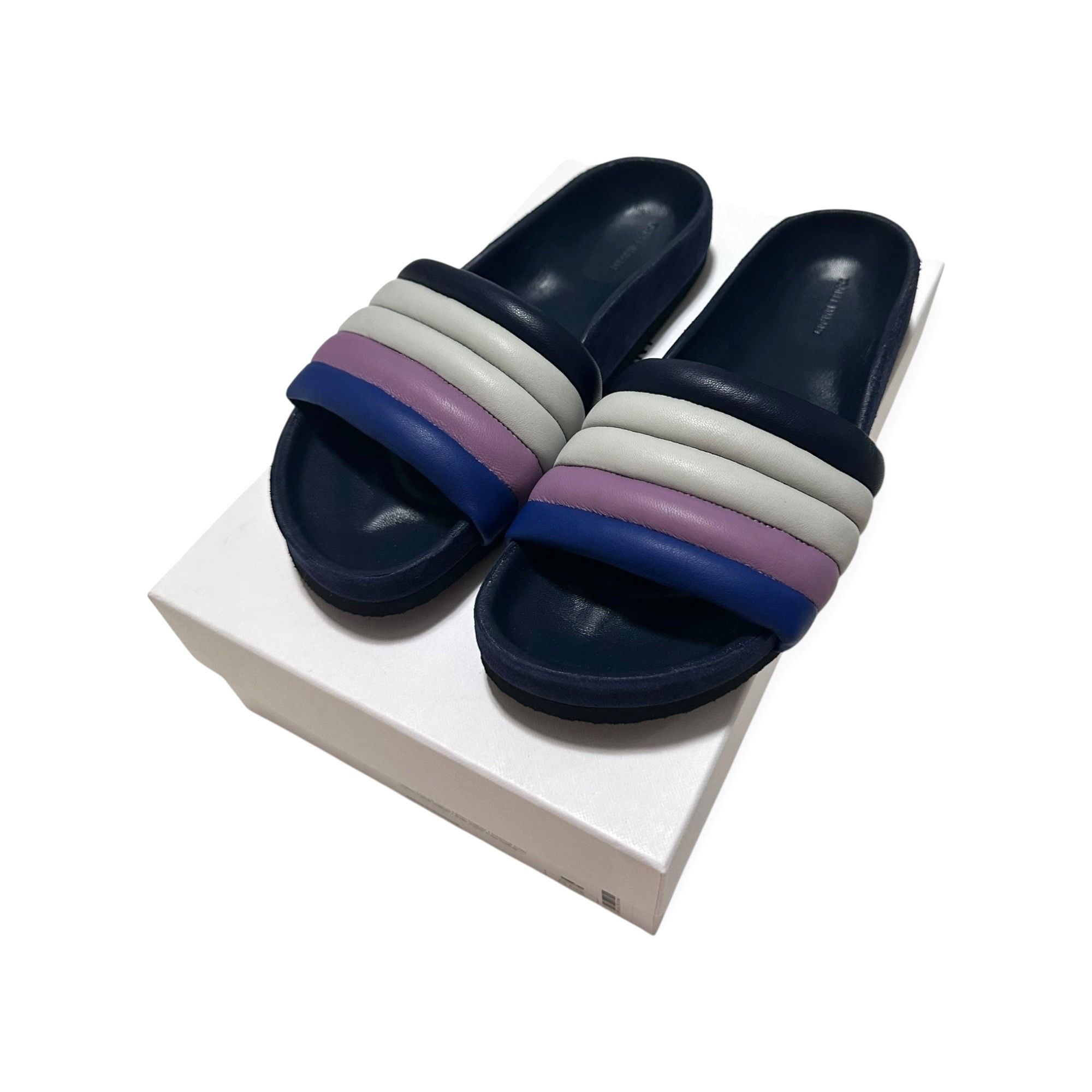 Isabel Marant Isabel Marant Hellea Slide Sandal Electrxic Blue, EU 37 NIB Size US 7 / IT 37 - 6 Thumbnail