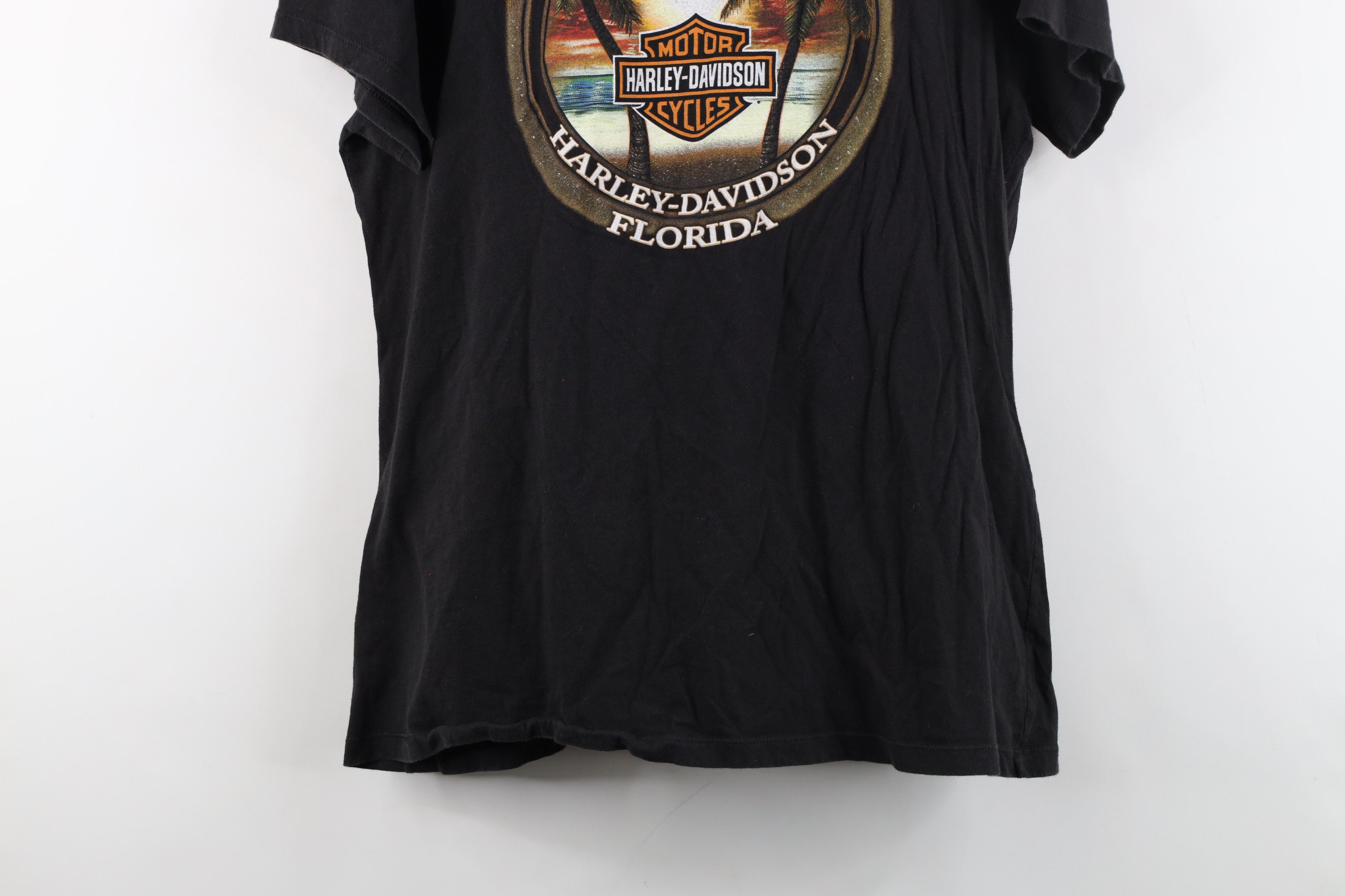 Harley Davidson Vintage Y2K Harley Davidson Spell Key West Florida T-Shirt Size XXL / US 16-18 / IT 52-54 - 16 Thumbnail