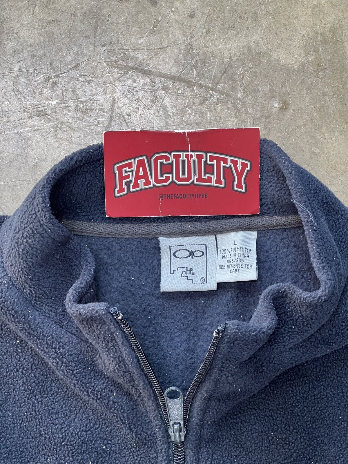 Ocean Pacific × Vintage Vintage Ocean Pacific All Conditions Gear Fleece Large Size US L / EU 52-54 / 3 - 3 Thumbnail