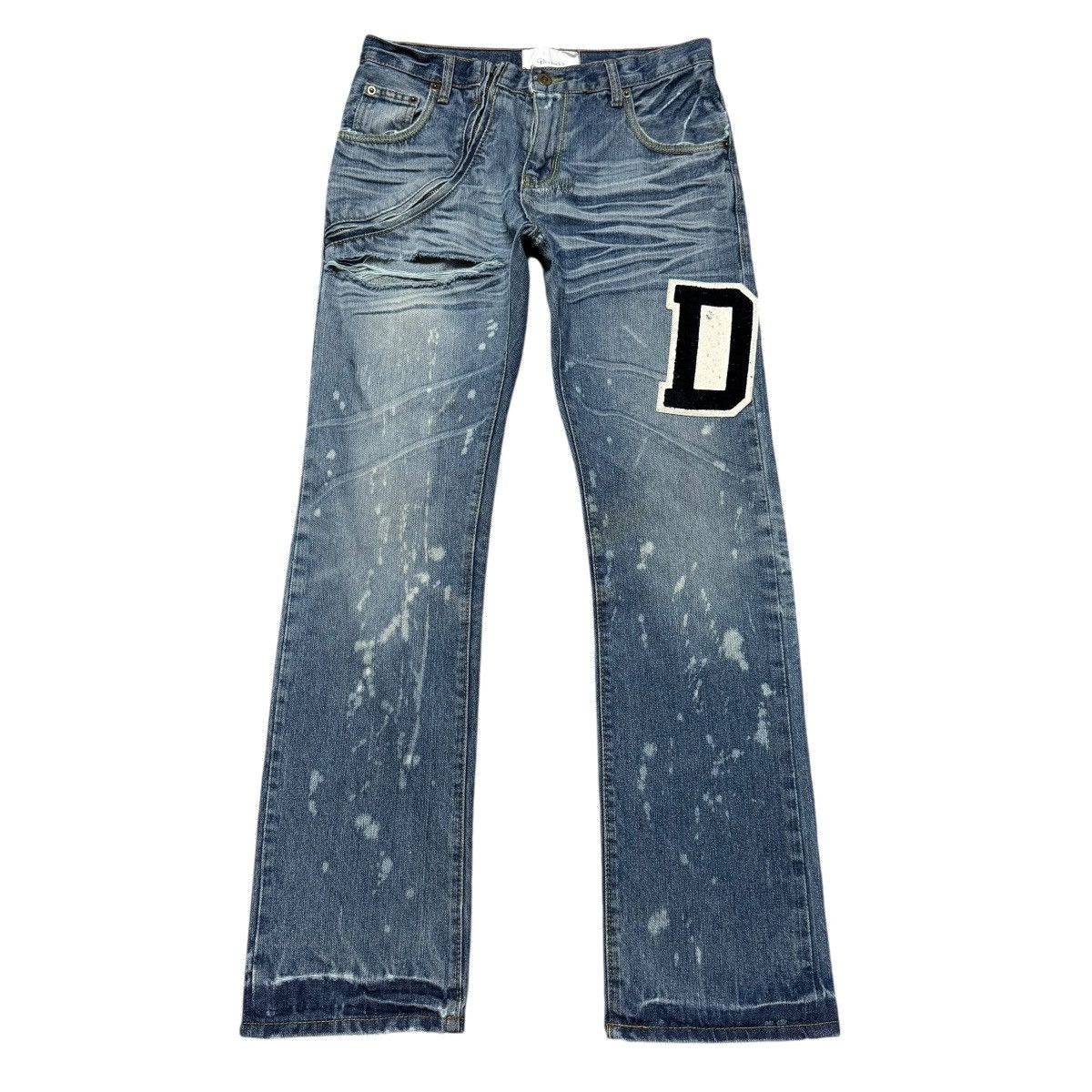 Devilock Vintage Devilock Distressed Denim Jeans Size US 30 / EU 46 - 3 Thumbnail