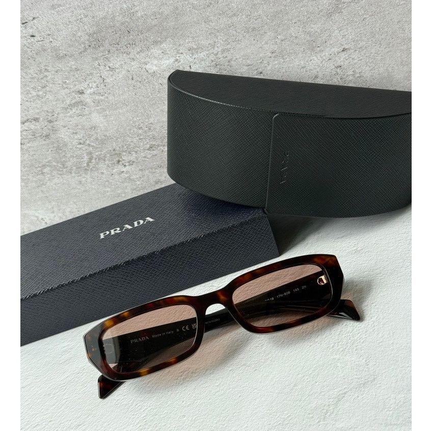 Prada NEW Prada PR B06S Sunglasses in Root Havana Brown $548 Size ONE SIZE - 1 Thumbnail