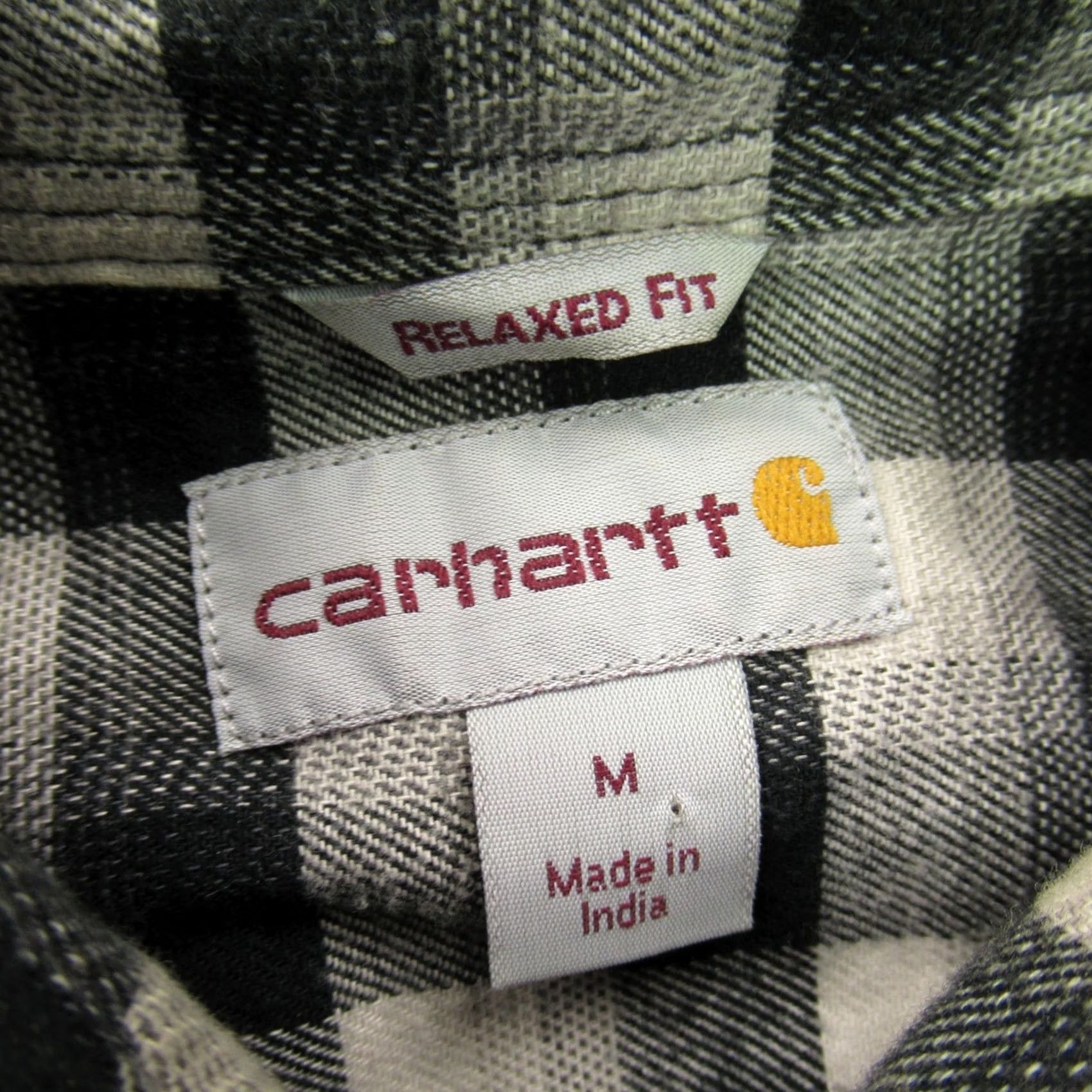 Carhartt Carhartt Shirt Mens Medium Long Sleeve Button-Up Plaid Relaxed Fit Casual Size US M / EU 48-50 / 2 - 4 Thumbnail
