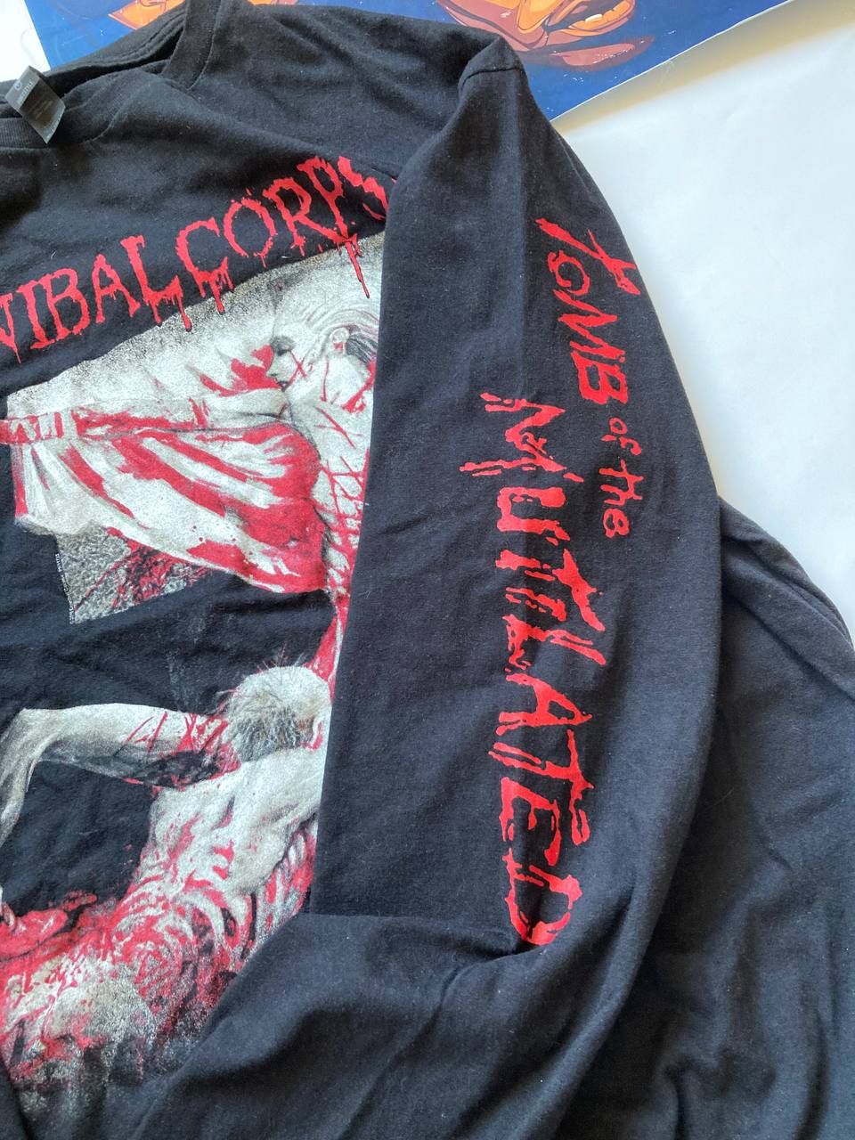 Band Tees Cannibal Corpse 2019 Tomb Of The Mutilated Long Sleeve Tee Size US XL / EU 56 / 4 - 4 Thumbnail