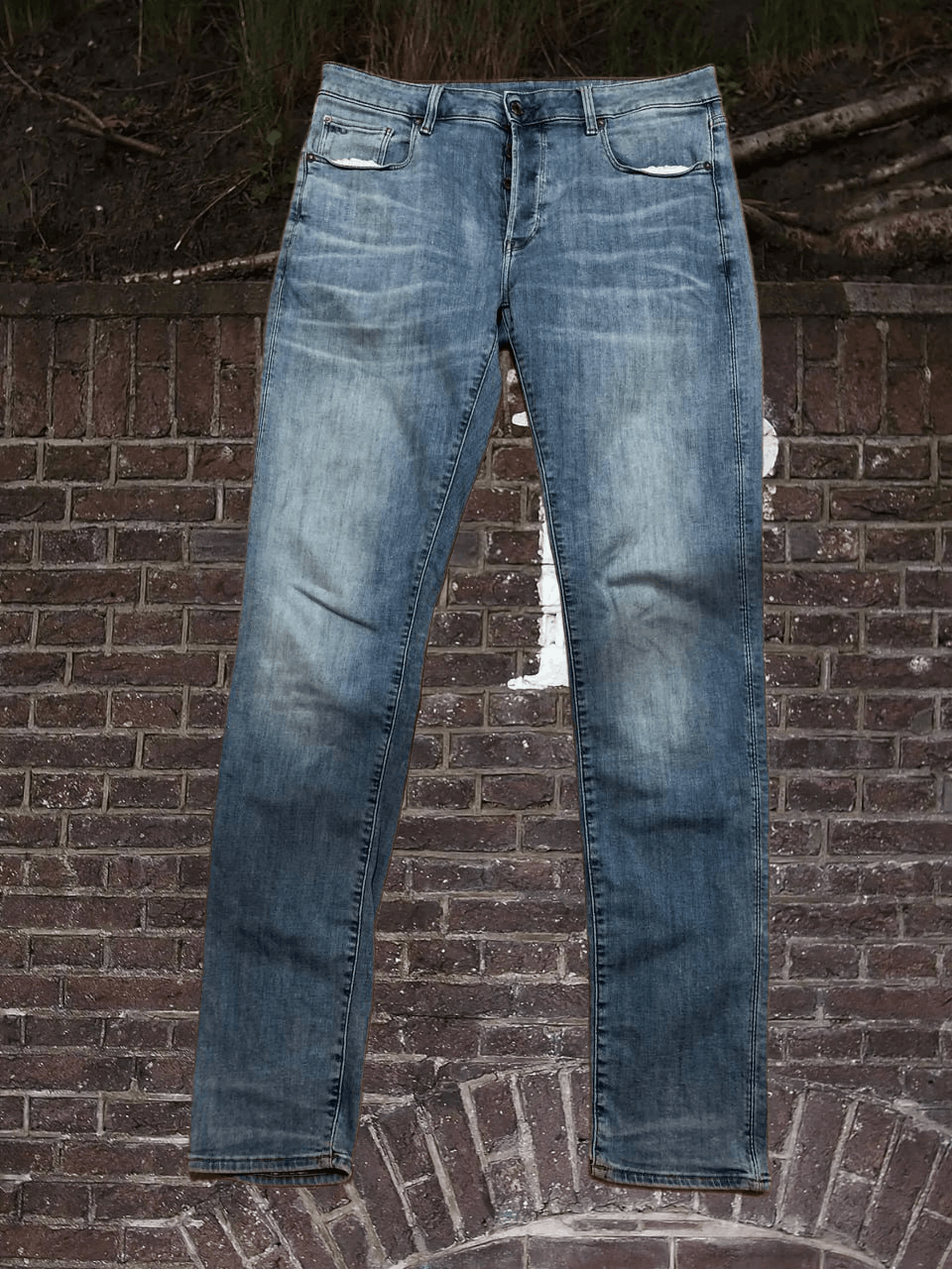 G-Star G-STAR RAW 3301 Slim Men's Jeans Slim Fit Tapered Stretch Size US 34 / EU 50 - 1 Thumbnail