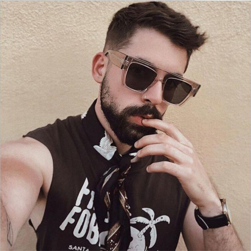 Electric Visual Vintage Street ins style custom avant-garde sunglasses Size ONE SIZE - 2 Thumbnail