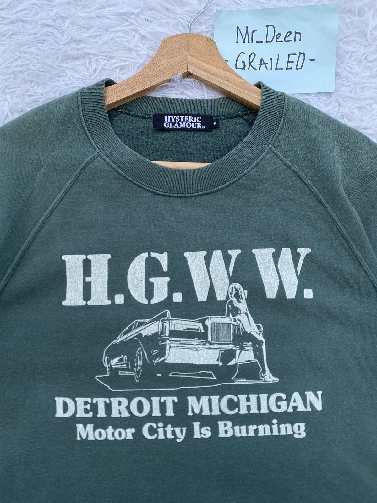 Hysteric Glamour Rare Vintage Hysteric Glamour HGWW Detroit Michigan Sweater Size US XS / EU 42 / 0 - 6 Thumbnail