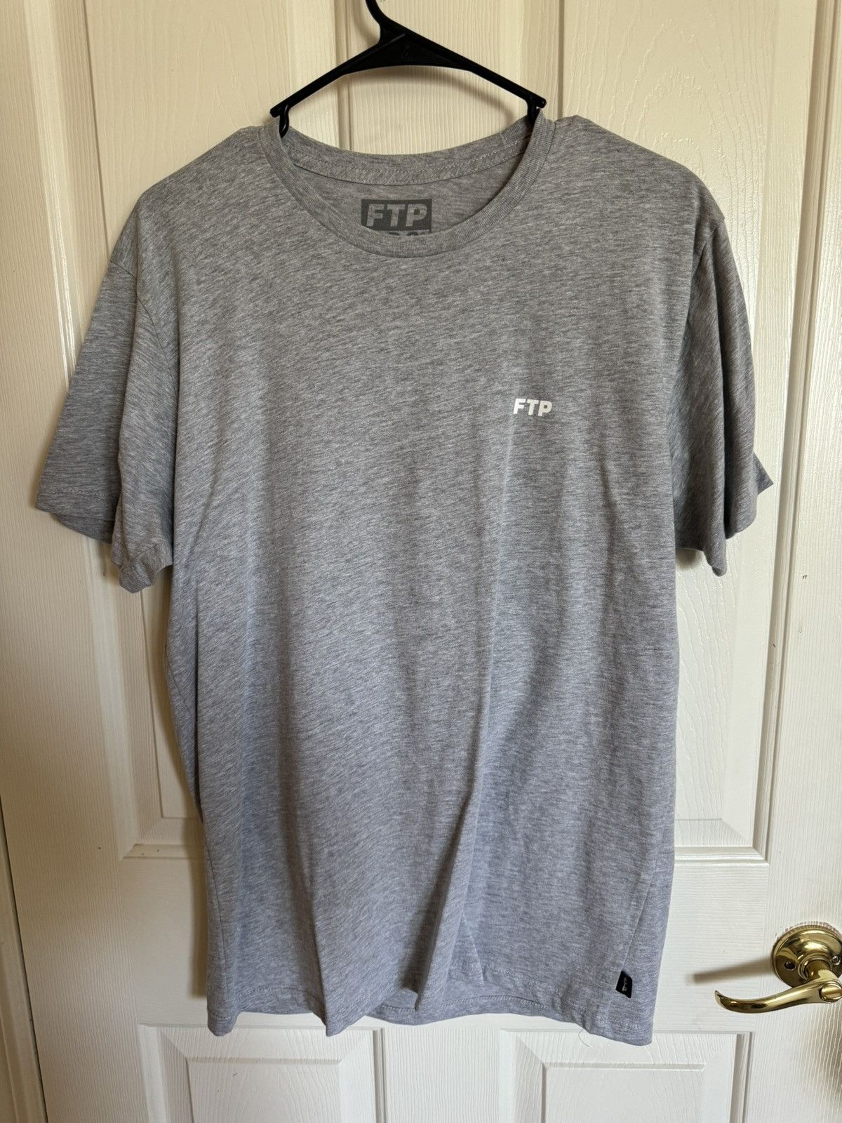 Fuck The Population FTP x Pro Club Mini Logo Tee (Gray) Size US L / EU 52-54 / 3 - 1 Thumbnail