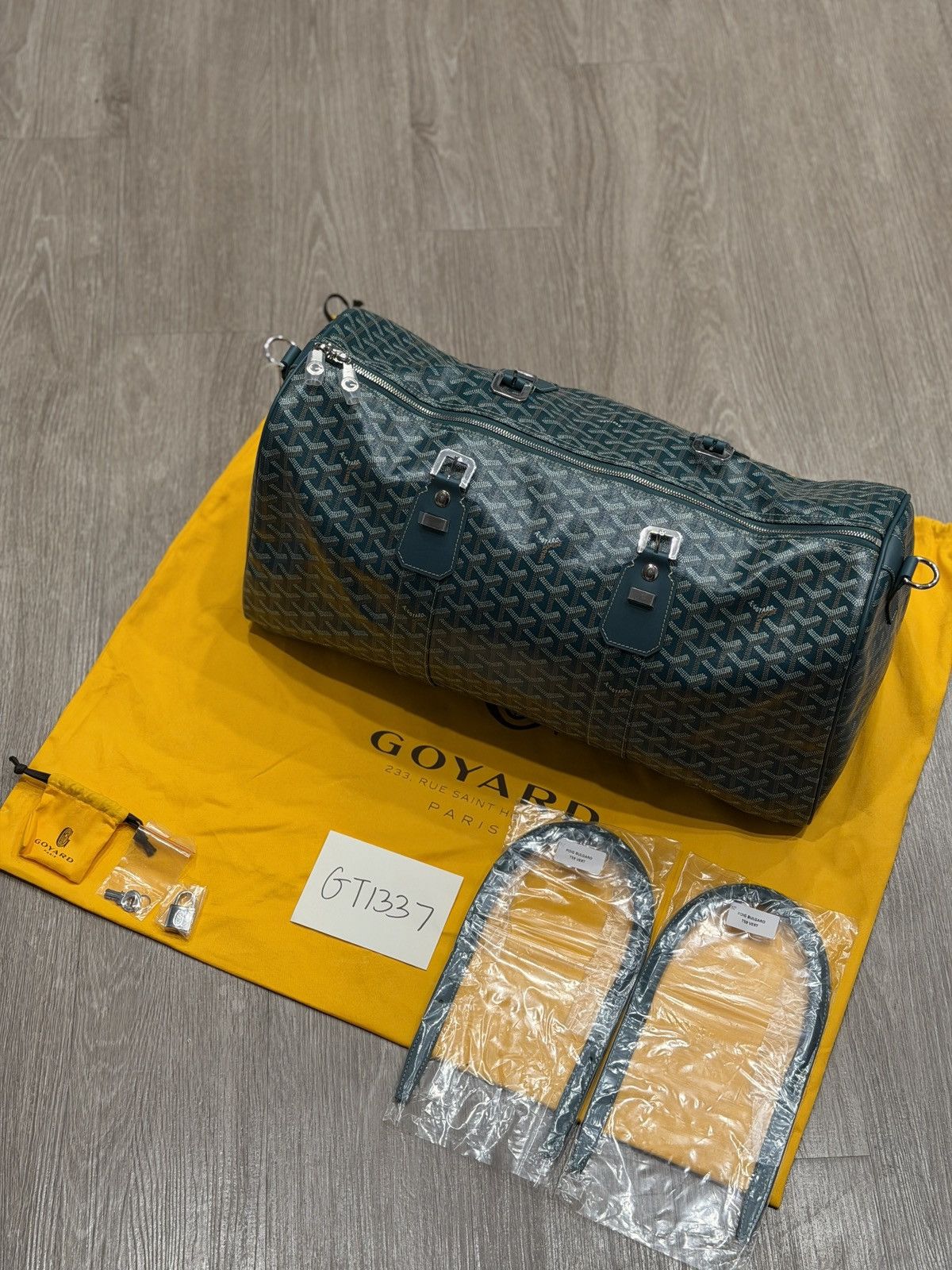 Goyard Goyard Boston 50 Green Size ONE SIZE - 4 Thumbnail