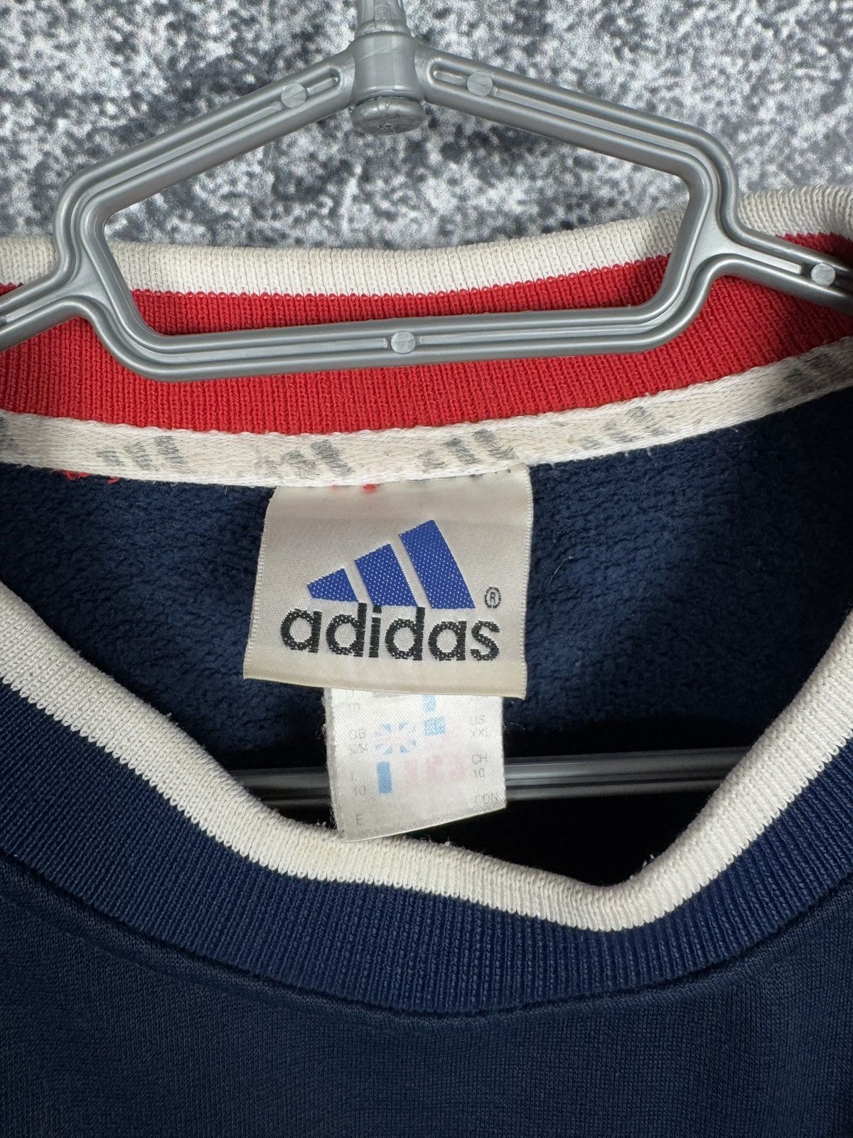 Adidas Adidas Vintage 90s Crewneck Sweatshirt Retro Pullover XXL Size US XXL / EU 58 / 5 - 8 Thumbnail