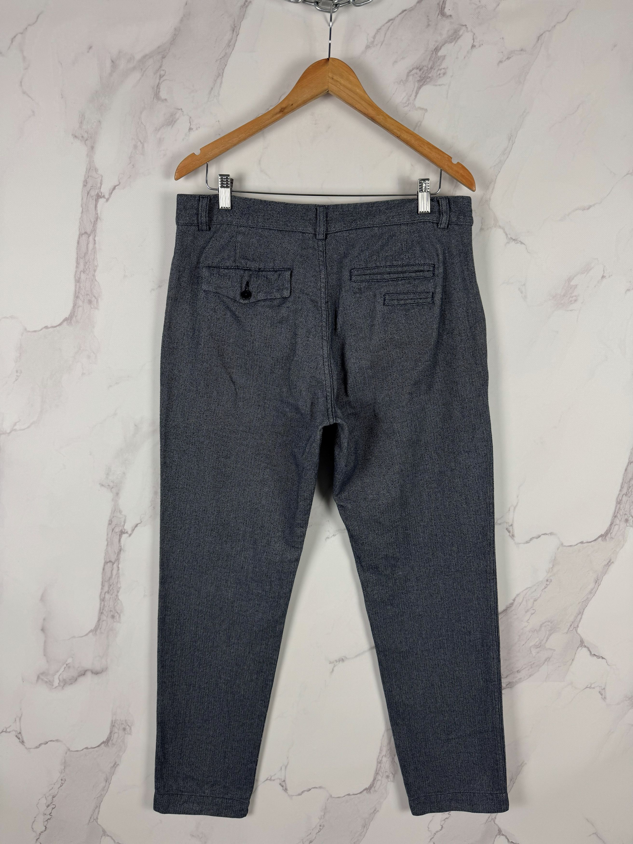 YMC YMC Geometric Pattern Coton Casual Pants Size 34 Size US 34 / EU 50 - 4 Thumbnail