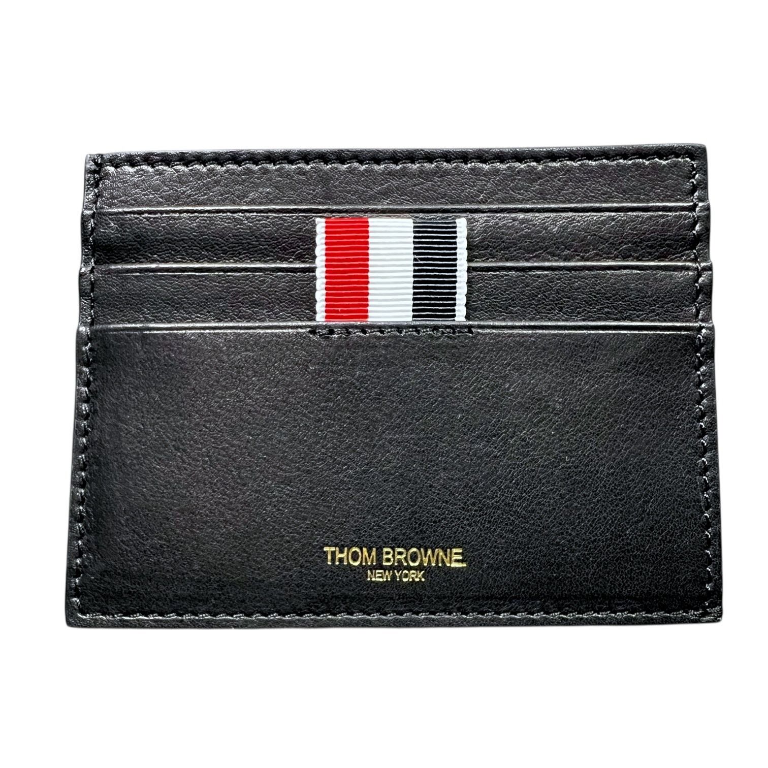 Thom Browne Thom Browne New York Navy Blue Leather Card Case $340 Retail Size ONE SIZE - 1 Thumbnail