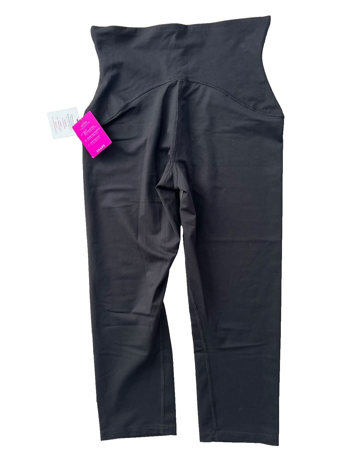 Spanx SPANX 2388 Active Compression Cropped Leggings Black ( L ) Size 28" / US 6 / IT 42 - 4 Thumbnail