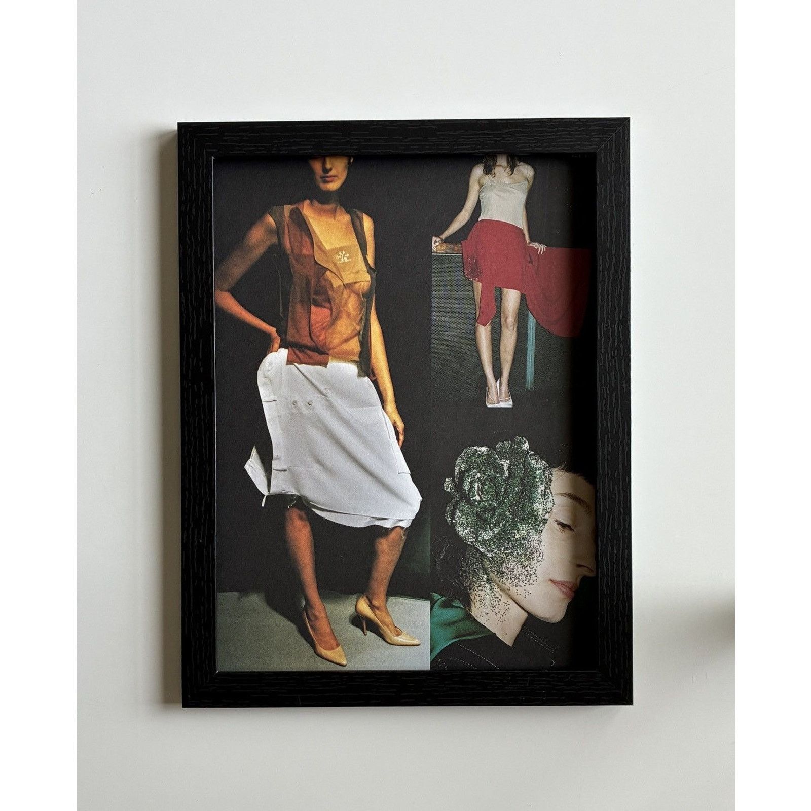 Maison Margiela × Vintage Maison Margiela Archive Fashion photo framed 9x12 Size ONE SIZE - 1 Thumbnail