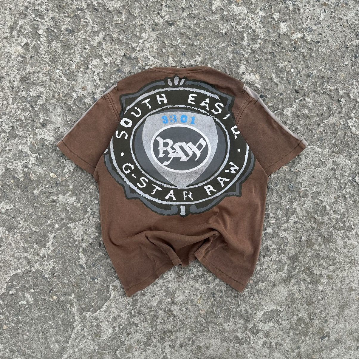 G-Star × If Six Was Nine × Le Grande Bleu (L.G.B.) Vintage Japanese Style Adult G Star Raw T-shirt Big Logo Size US L / EU 52-54 / 3 - 1 Thumbnail