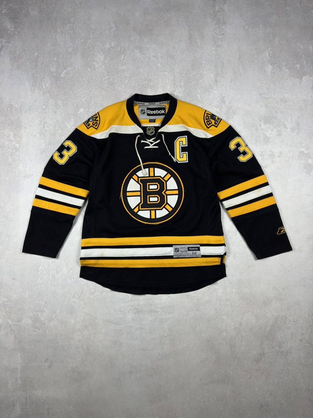Reebok Vintage Reebok NHL Hockey Boston Bruins #33 Zdeno Chara Size US M / EU 48-50 / 2 - 2 Thumbnail