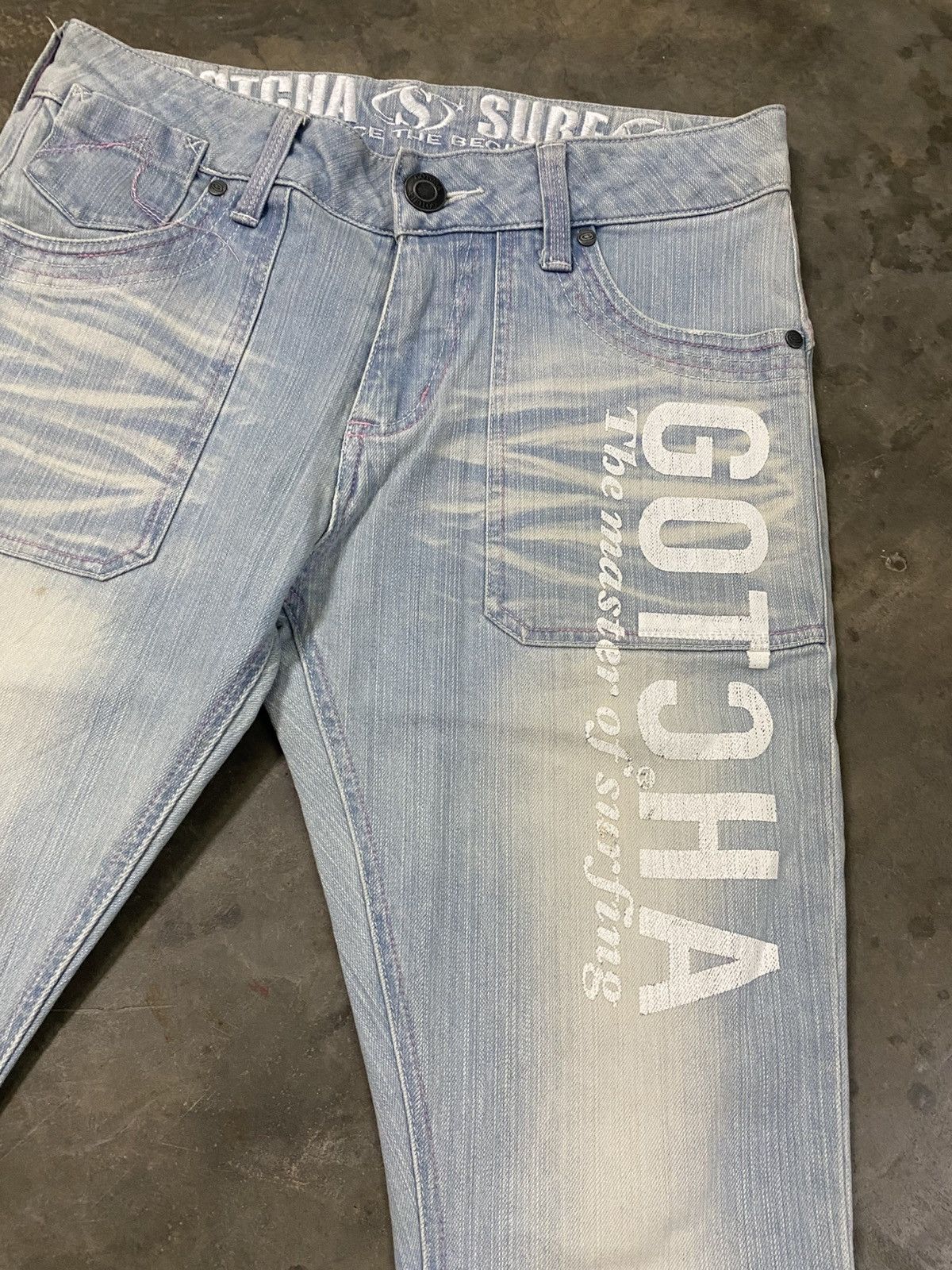 Gotcha × Hysteric Glamour × If Six Was Nine Crazy Jeans Gotcha Master Surfing Signature Jean @273 Size US 31 - 8 Thumbnail
