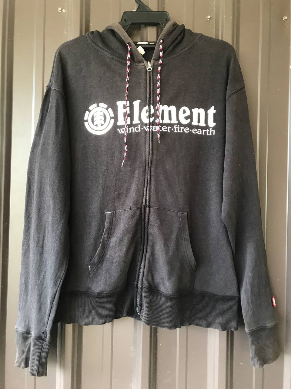 Element Vintage Element Skateboarding Sunfaded Zipper Hoodie Size US M / EU 48-50 / 2 - 2 Thumbnail